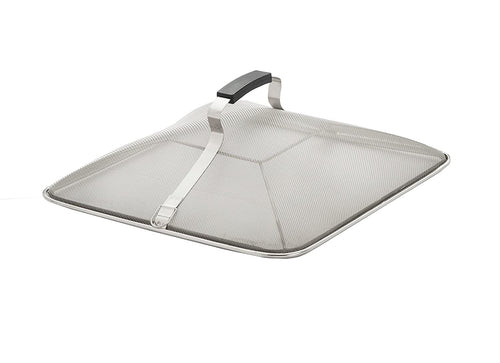 Excelsteel Stainless Steel 12-1/4-Inch Square Splatter Screen