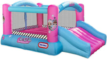 Load image into Gallery viewer, L.O.L. Surprise Jump 'n Slide Inflatable Bounce House with Blower