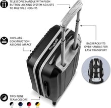 Load image into Gallery viewer, Denco NFL Round-Tripper Two-Tone Hardcase Spinner