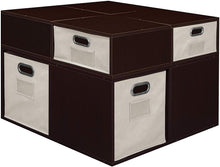 Load image into Gallery viewer, Niche Cubo Deluxe Storage Set With Full and Half Size Cubes and Folding Bins