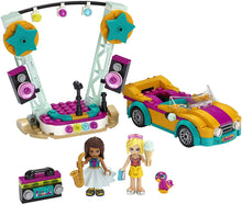 Load image into Gallery viewer, LEGO Friends Andrea’s Car &amp; Stage Playset 41390 Building Kit, Includes a Toy Car and a Toy Bird, New 2020 (240 Pieces)
