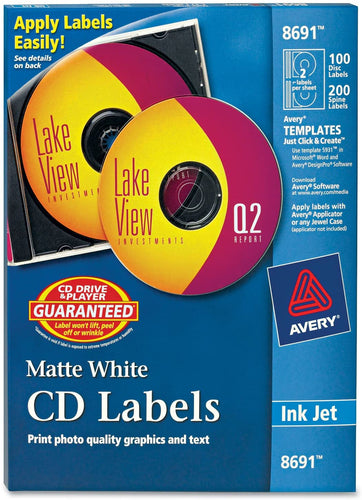 Avery Label, CD/DVD, IJ