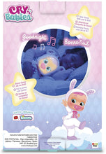 Load image into Gallery viewer, Cry Babies Goodnight Coney - Sleepy Time Baby Doll with LED Lights and Lullabies