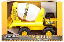 Load image into Gallery viewer, Tonka Steel Cement Mixer Vehicle, Yellow, Black, White
