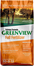 Load image into Gallery viewer, GreenView Fairway Formula Fall Lawn Fertilizer, 25 lb bag, Covers 5,000 Sq. Ft