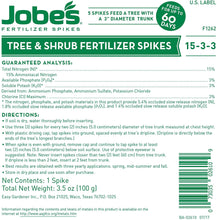 Load image into Gallery viewer, Jobe&#39;s 02010 Tree &amp; Shrub Fertilizer Spikes, 5 Bag