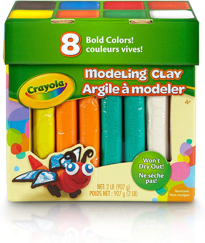 Crayola Modeling Clay in Bold Colors, 2lbs, Gift for Kids, Ages 4 & Up