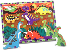Load image into Gallery viewer, Melissa &amp; Doug Dinosaur Chunky Puzzle