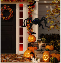 Load image into Gallery viewer, Haunted Hill Farm HHSPD-1FLSA 36 in. Aimatronic Crawler Spider, Color 1