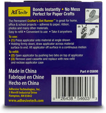 Load image into Gallery viewer, AdTech 05698 5698 Glue Dot Runner for Scrapbooking Supplies
