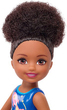 Load image into Gallery viewer, Barbie Club Chelsea Doll, 6-inch Brunette Doll with Space-Themed Graphic, GHV62