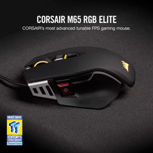 Load image into Gallery viewer, Corsair M65 Elite - FPS Gaming Mouse - 18,000 DPI Optical Sensor