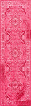 Load image into Gallery viewer, nuLOOM Reiko Vintage Persian Runner Rug, 2' 6" x 8' 6", Pink, 6" 6"