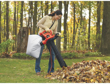 Load image into Gallery viewer, BLACK+DECKER 3-in-1 Electric Leaf Blower, Leaf Vacuum, Mulcher, 12-Amp (BV3600)