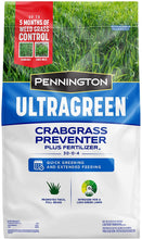 Load image into Gallery viewer, Pennington 100536576 UltraGreen Lawn Fertilizer, 14 LBS, Covers 5000 Sq Ft