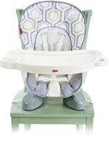 Load image into Gallery viewer, Fisher-Price SpaceSaver High Chair, Geo Meadow