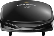 Load image into Gallery viewer, 2-Serving Classic Plate Electric Indoor Grill and Panini Press, Black, GR10B