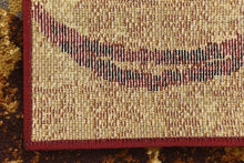 Load image into Gallery viewer, Unique Loom Barista Collection Modern Circles Rustic Warm Multi Area Rug (2' 2 x 3' 0)