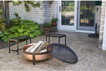 Load image into Gallery viewer, CobraCo SH101 Hand Hammered 100% Copper Fire Pit with Screen and Cover