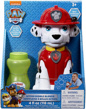 Load image into Gallery viewer, Nickelodeon Little Kids Paw Patrol Marshall Action Bubble Blower