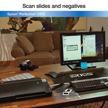 Load image into Gallery viewer, Epson Perfection V370 Color Photo, Image, Film, Negative &amp; Document  Scanner with scan-to-cloud &amp; 4800 x 9600 dpi