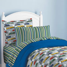 Load image into Gallery viewer, dream FACTORY Trains Boys Ultra Soft Microfiber Boys Comforter Set
