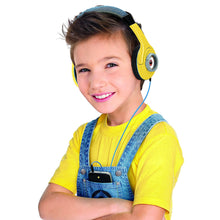 Load image into Gallery viewer, Despicable Me Minions Kid Friendly Headphones with Built in Volume Limiting Feature for Safe Listening