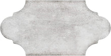 Load image into Gallery viewer, SomerTile FCD6AGP Malaga Provenzal Porcelain Floor and Wall, 6.38" x 12.88", Grey Tile