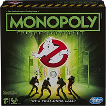 Load image into Gallery viewer, Monopoly Game: Ghostbusters Edition Board Game for Kids Ages 8 and Up