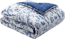 Load image into Gallery viewer, Laura Ashley Home Luxury Ultra Soft Comforter, All Season Bedding Set, Stylish Delicate Design for Home Décor