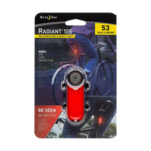 Load image into Gallery viewer, Nite Ize Radiant 125 Rechargeable Bike Light, Red