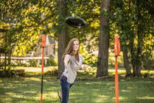 Load image into Gallery viewer, Triumph Toss 'N Topple Outdoor Backyard Game Includes All Accessories and Weighted Bases
