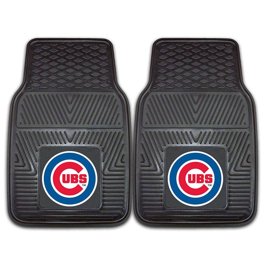 FANMATS MLB Chicago Cubs Vinyl Heavy Duty Car Mat