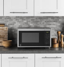 Load image into Gallery viewer, GE Appliances JES1095SMSS GE 0.9 Cu. Ft. Capacity Countertop Microwave Oven, Stainless Steel
