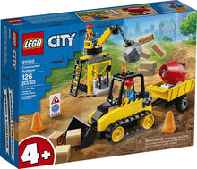Load image into Gallery viewer, LEGO City Construction Bulldozer 60252 Toy Construction Set, Cool Building Set for Kids, New 2020 (126 Pieces)