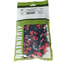 Load image into Gallery viewer, Raindrip PC2050B 1/2 GPH Pressure Compensating Drippers, 50 Per Bag, Reds