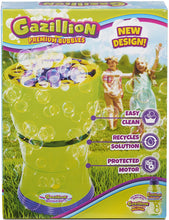 Load image into Gallery viewer, Gazillion Bubble Rush Bubble Blower Machine Bubbles for Kids, Purple/Green