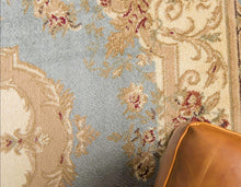 Load image into Gallery viewer, Unique Loom Versailles Collection Traditional Classic Light Blue Runner Rug (2' 2 x 6' 0)