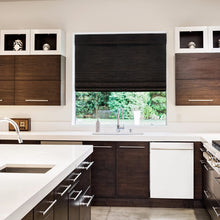 Load image into Gallery viewer, Radiance 2208844E Cordless Roman Shade, 48“ x 64”, Espresso