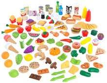 Load image into Gallery viewer, KidKraft Tasty Treats Play Food Set (115 Pieces)
