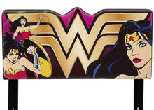 Load image into Gallery viewer, DC Comics Wonder Woman Upholstered Twin Headboard