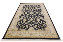 Load image into Gallery viewer, Unique Loom Edinburgh Collection Oriental Traditional French Country Black Area Rug (5' x 8')