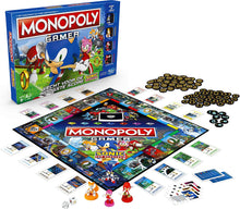 Load image into Gallery viewer, Monopoly Gamer Sonic The Hedgehog Edition Board Game for Kids Ages 8 &amp; Up; Sonic Video Gamer Themed Board Game