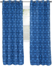 Load image into Gallery viewer, Lavish Home Flocked Curtain Panel