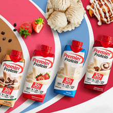 Load image into Gallery viewer, Premier Protein 30g Protein Shakes, Chocolate, 11 Fluid Ounces, 4 Count