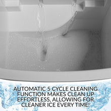 Load image into Gallery viewer, Igloo Automatic Self-Cleaning Portable Electric Countertop Ice Maker Machine