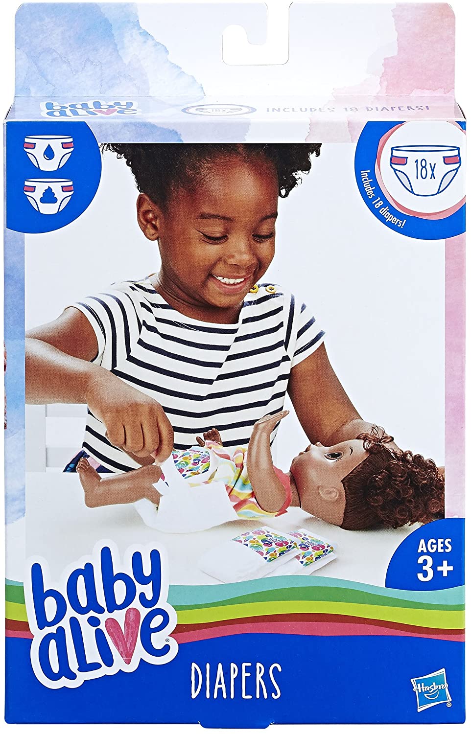 Baby Alive Diaper Refills (18 Pack)