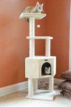 Load image into Gallery viewer, Armarkat Classic Cat Tree Beige/14 D x 18&quot; W x 48&quot; H (A4801)