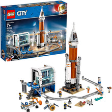 Load image into Gallery viewer, LEGO City Space Deep Space Rocket and Launch Control 60228 Model Rocket Building Kit with Toy Monorail, Control Tower and Astronaut Minifigures, Fun STEM Toy for Creative Play, New 2019 (837 Pieces)