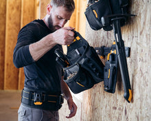 Load image into Gallery viewer, ToughBuilt - Modular Hammer Loop | Durable Hammer Holder/Holster/Catch Clips on any Belt or Pocket, Extreme-duty Steel Loop/Metal Ring, Unique Power Cord Mgmt, Heavy-duty Construction - (TB-52)